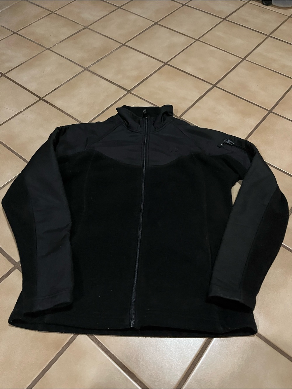 Women’s Black Full-Zip Jacket